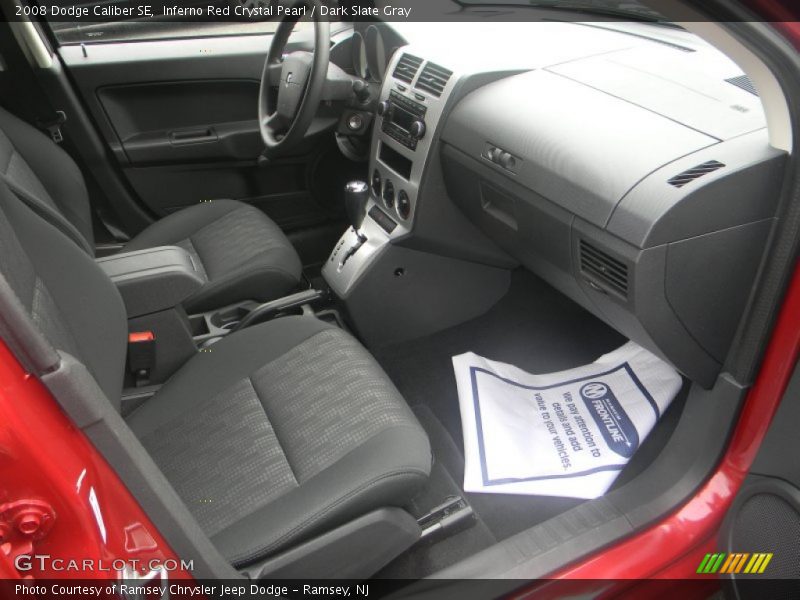 Inferno Red Crystal Pearl / Dark Slate Gray 2008 Dodge Caliber SE