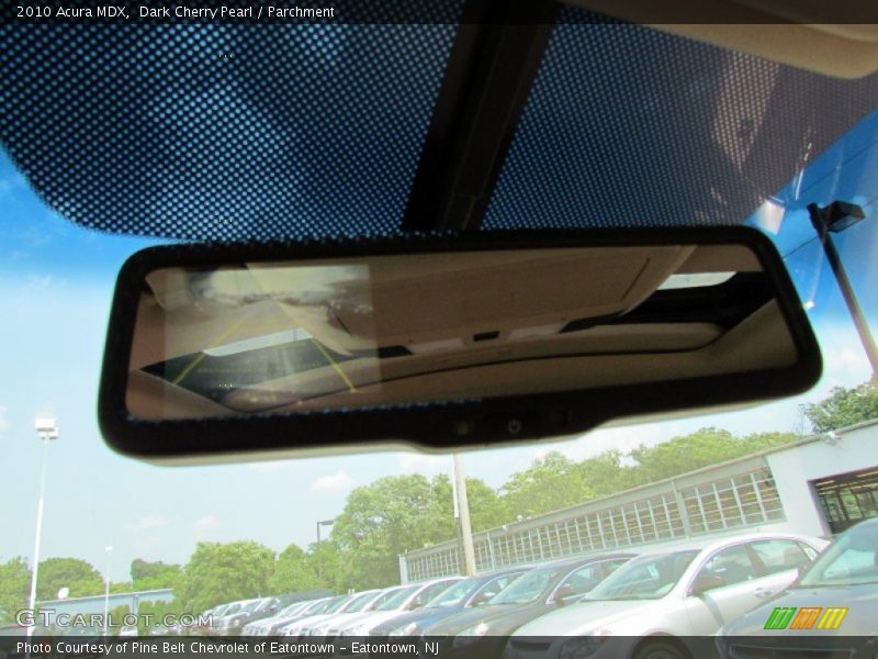 Dark Cherry Pearl / Parchment 2010 Acura MDX