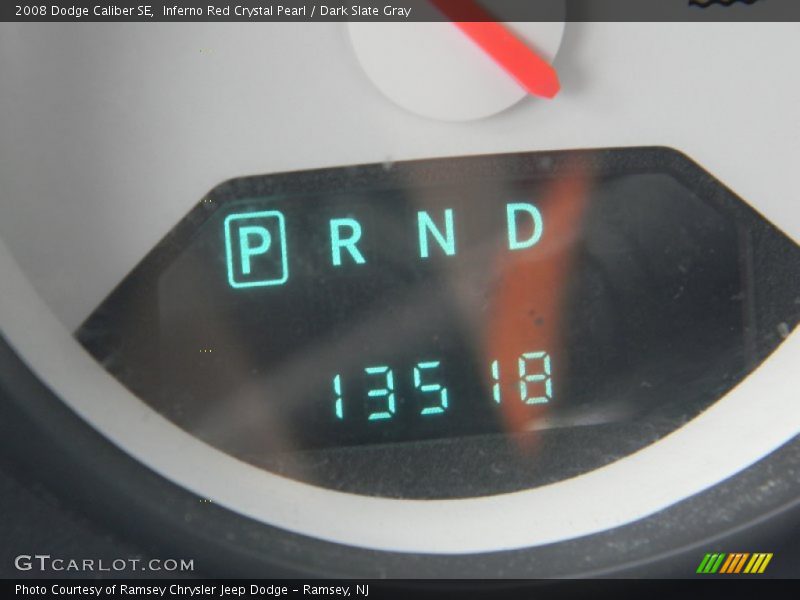 Inferno Red Crystal Pearl / Dark Slate Gray 2008 Dodge Caliber SE