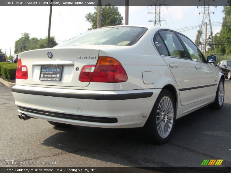 Alpine White / Sand 2001 BMW 3 Series 330xi Sedan
