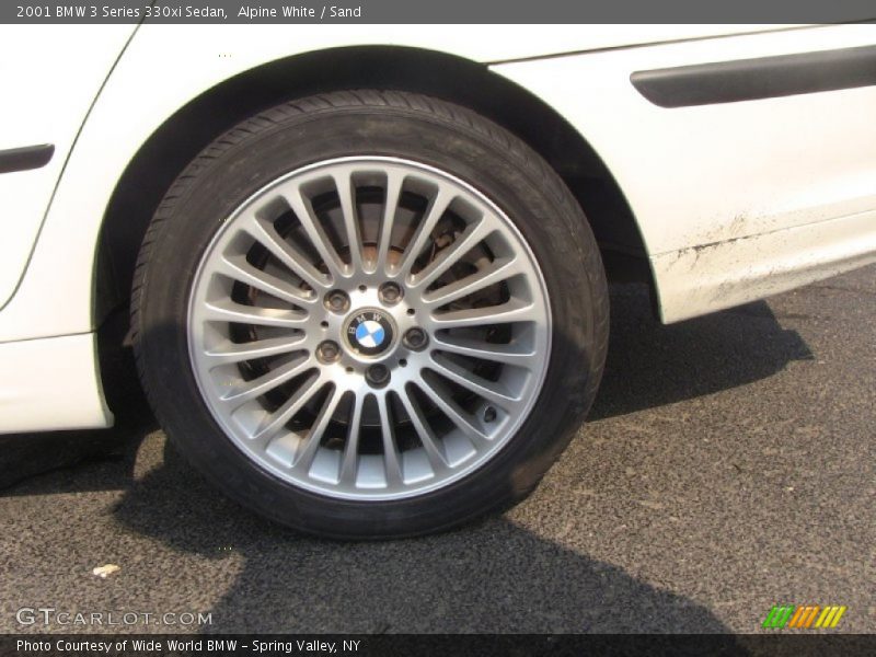 Alpine White / Sand 2001 BMW 3 Series 330xi Sedan