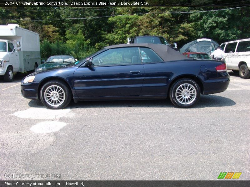  2004 Sebring Convertible Deep Sapphire Blue Pearl