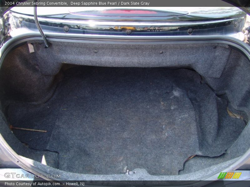  2004 Sebring Convertible Trunk