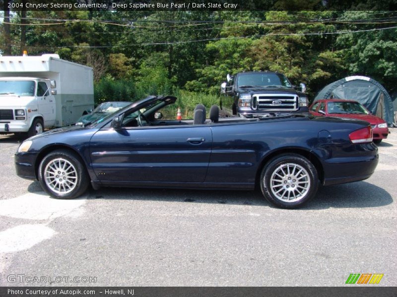  2004 Sebring Convertible Deep Sapphire Blue Pearl