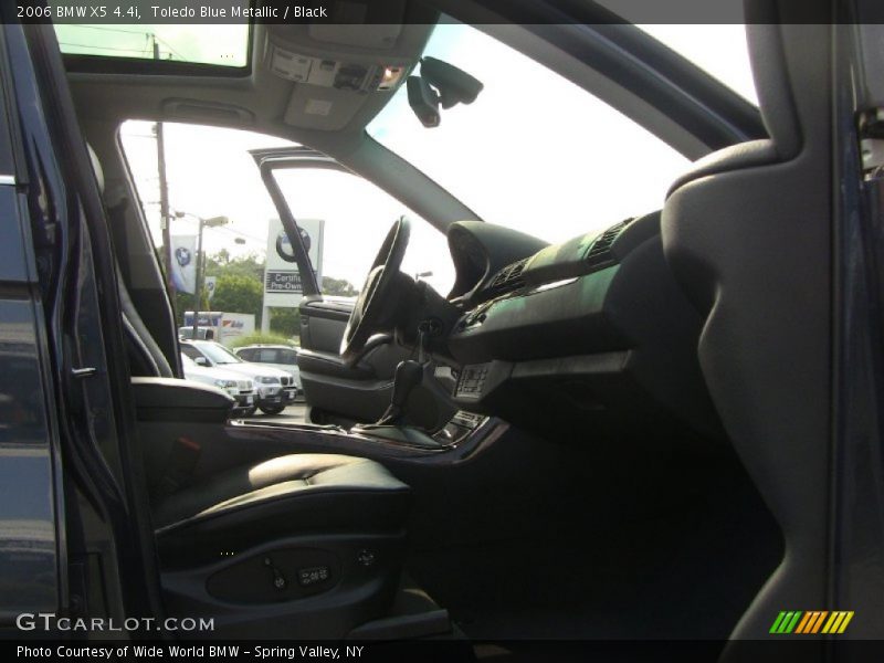 Toledo Blue Metallic / Black 2006 BMW X5 4.4i