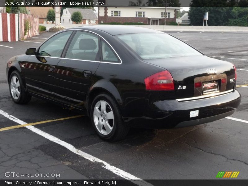 Ebony Pearl / Onyx 2000 Audi A6 2.7T quattro Sedan