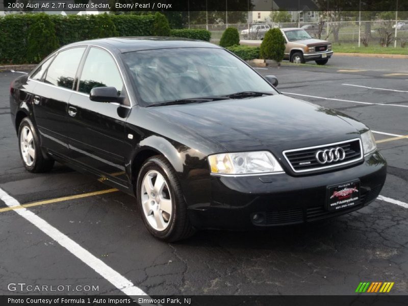 Ebony Pearl / Onyx 2000 Audi A6 2.7T quattro Sedan