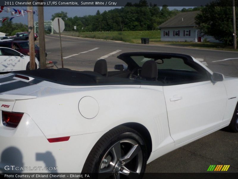 Summit White / Gray 2011 Chevrolet Camaro LT/RS Convertible
