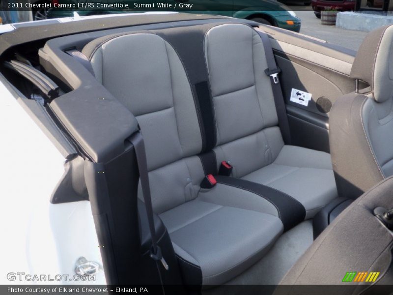 Summit White / Gray 2011 Chevrolet Camaro LT/RS Convertible