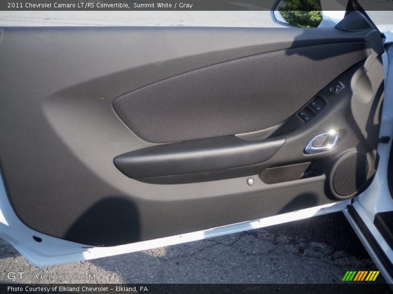 Summit White / Gray 2011 Chevrolet Camaro LT/RS Convertible