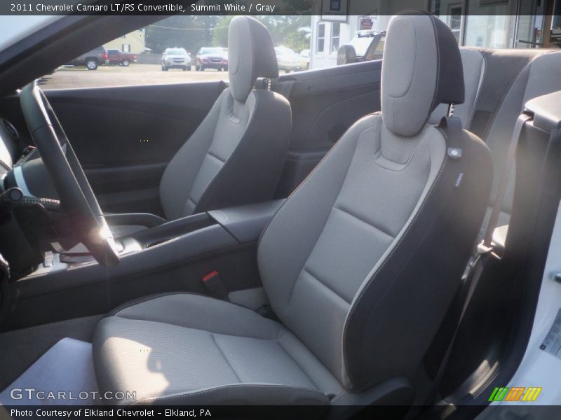Summit White / Gray 2011 Chevrolet Camaro LT/RS Convertible