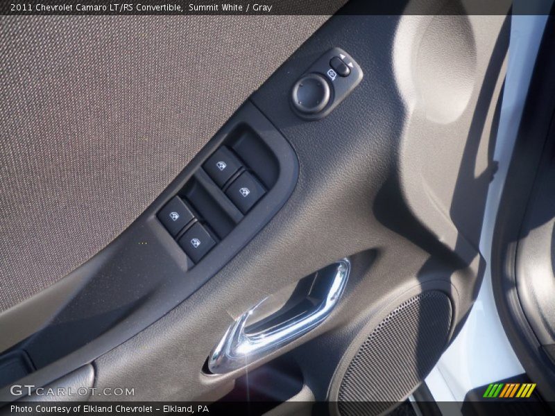 Summit White / Gray 2011 Chevrolet Camaro LT/RS Convertible