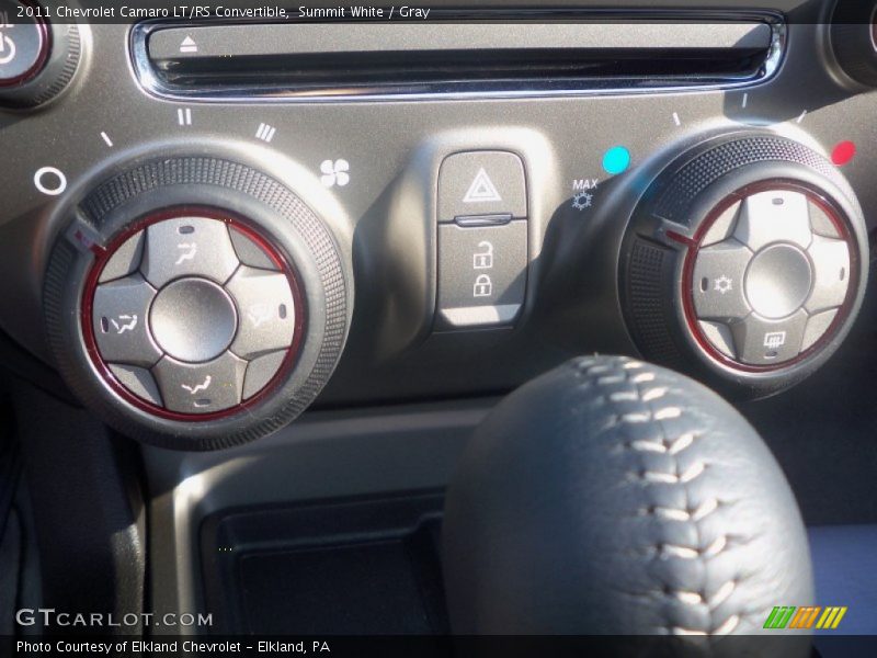 Summit White / Gray 2011 Chevrolet Camaro LT/RS Convertible