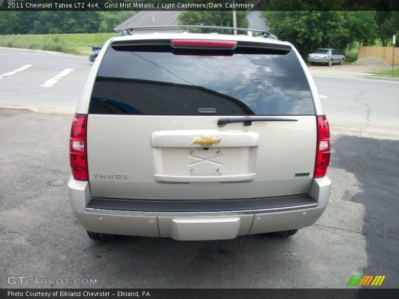 Gold Mist Metallic / Light Cashmere/Dark Cashmere 2011 Chevrolet Tahoe LTZ 4x4