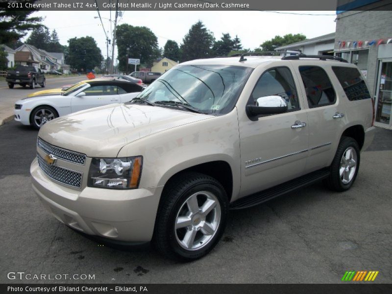 Gold Mist Metallic / Light Cashmere/Dark Cashmere 2011 Chevrolet Tahoe LTZ 4x4