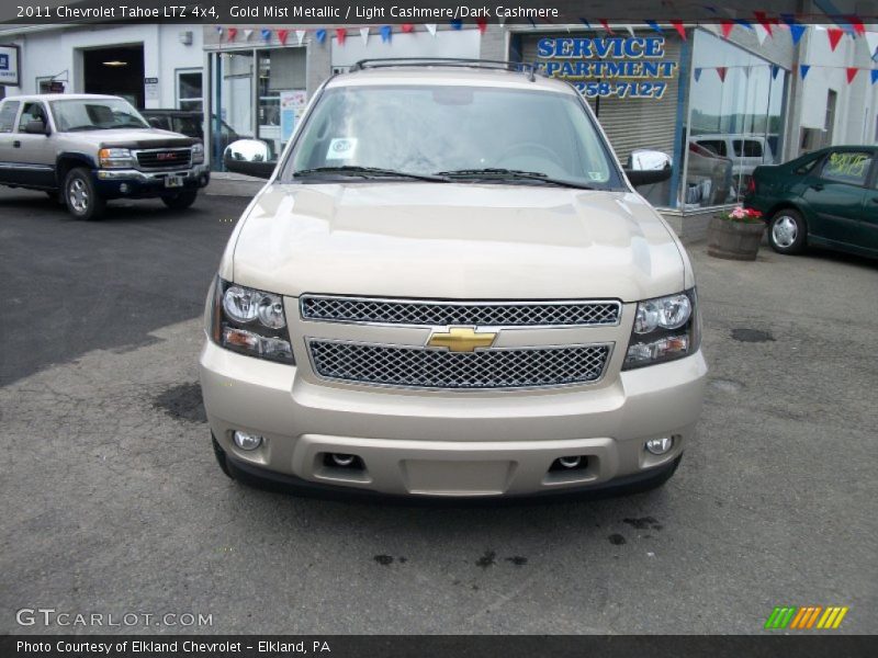 Gold Mist Metallic / Light Cashmere/Dark Cashmere 2011 Chevrolet Tahoe LTZ 4x4