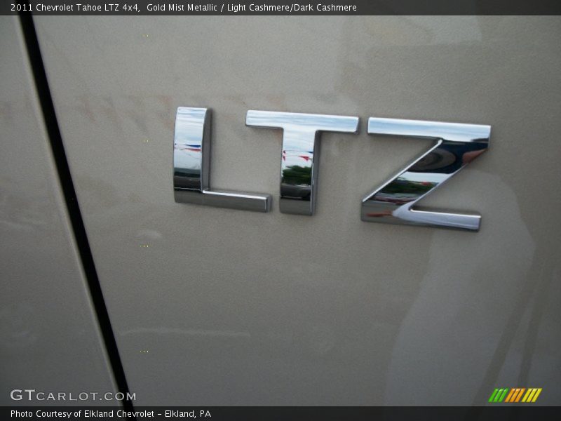Gold Mist Metallic / Light Cashmere/Dark Cashmere 2011 Chevrolet Tahoe LTZ 4x4