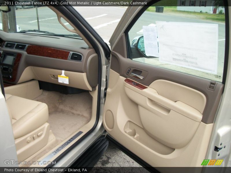 Gold Mist Metallic / Light Cashmere/Dark Cashmere 2011 Chevrolet Tahoe LTZ 4x4