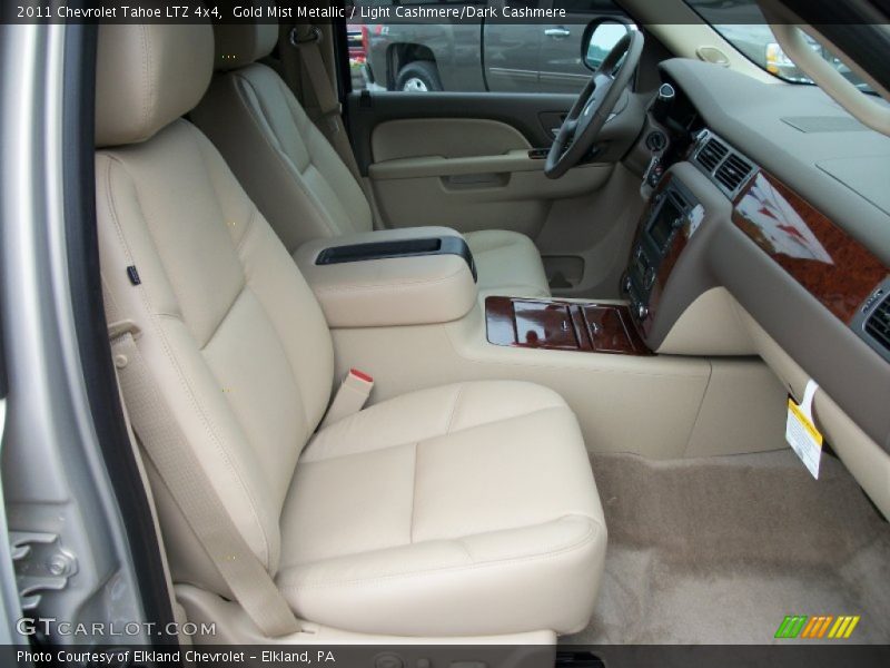 Gold Mist Metallic / Light Cashmere/Dark Cashmere 2011 Chevrolet Tahoe LTZ 4x4