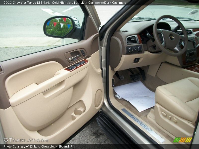 Gold Mist Metallic / Light Cashmere/Dark Cashmere 2011 Chevrolet Tahoe LTZ 4x4
