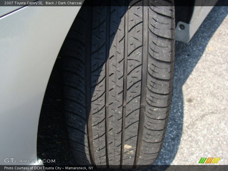 Black / Dark Charcoal 2007 Toyota Camry SE