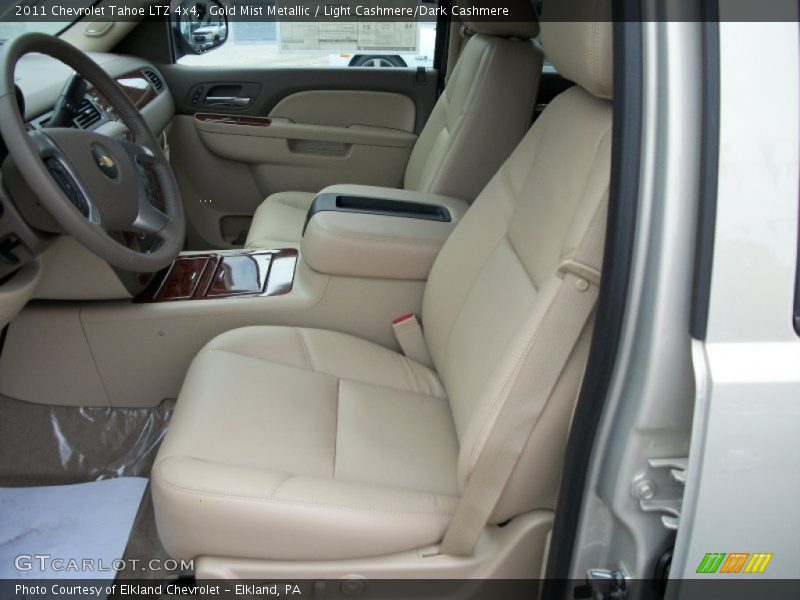 Gold Mist Metallic / Light Cashmere/Dark Cashmere 2011 Chevrolet Tahoe LTZ 4x4
