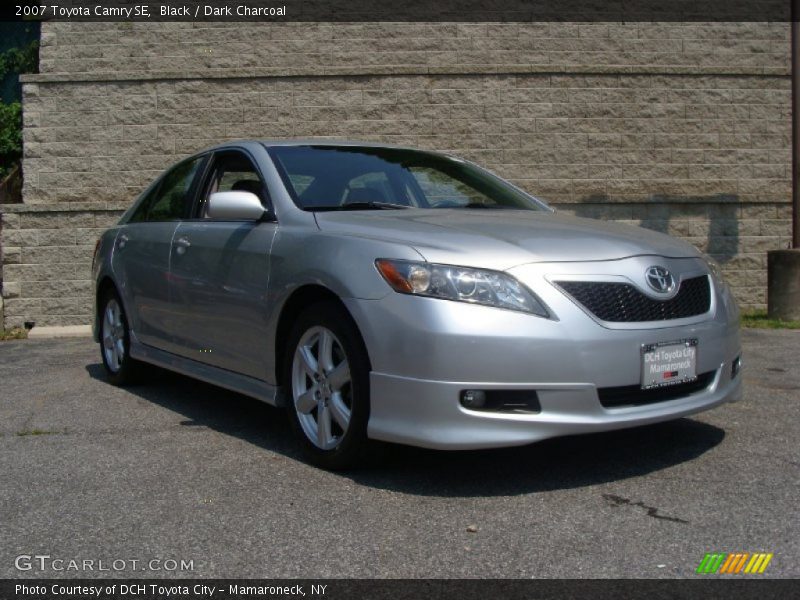 Black / Dark Charcoal 2007 Toyota Camry SE
