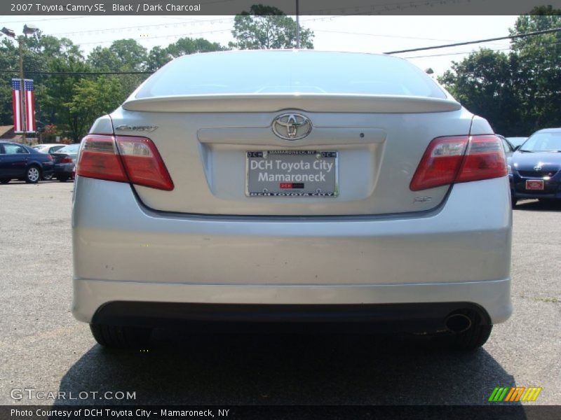 Black / Dark Charcoal 2007 Toyota Camry SE