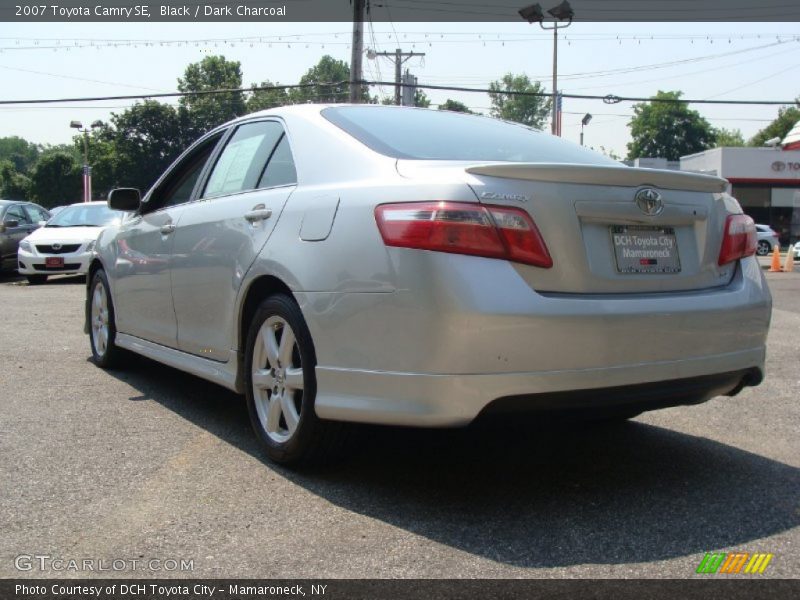 Black / Dark Charcoal 2007 Toyota Camry SE
