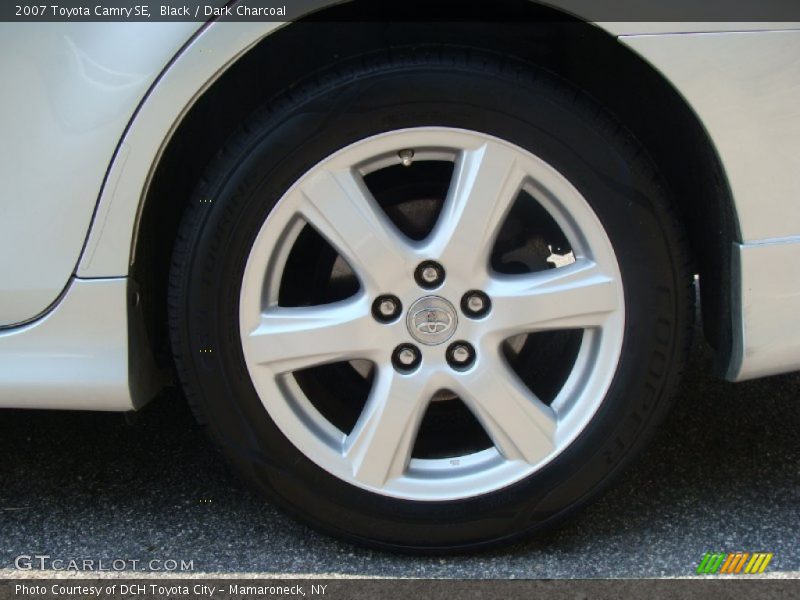 Black / Dark Charcoal 2007 Toyota Camry SE