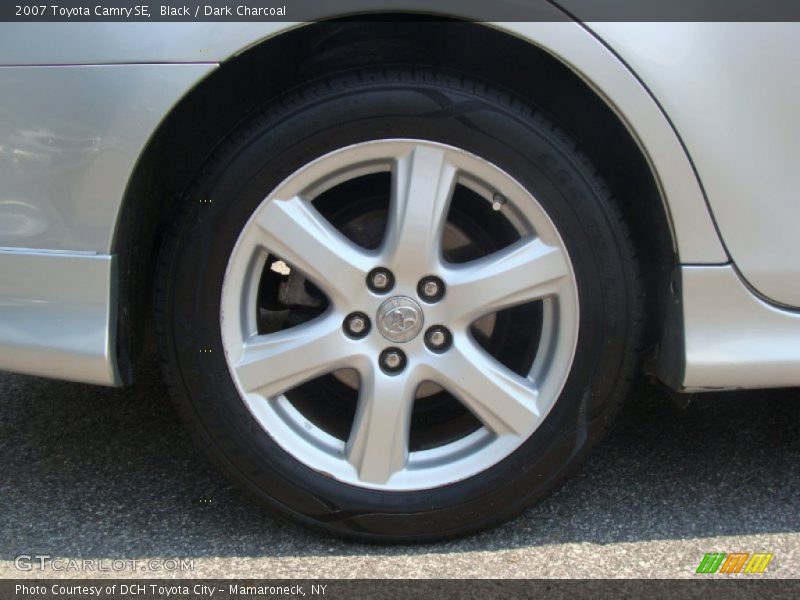 Black / Dark Charcoal 2007 Toyota Camry SE