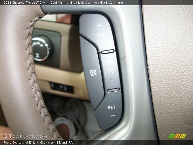 Gold Mist Metallic / Light Cashmere/Dark Cashmere 2011 Chevrolet Tahoe LTZ 4x4