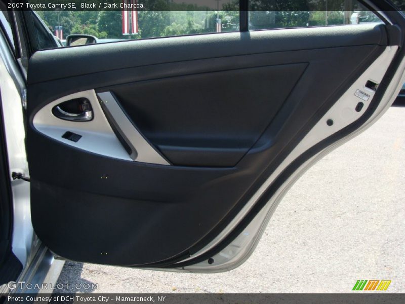 Black / Dark Charcoal 2007 Toyota Camry SE
