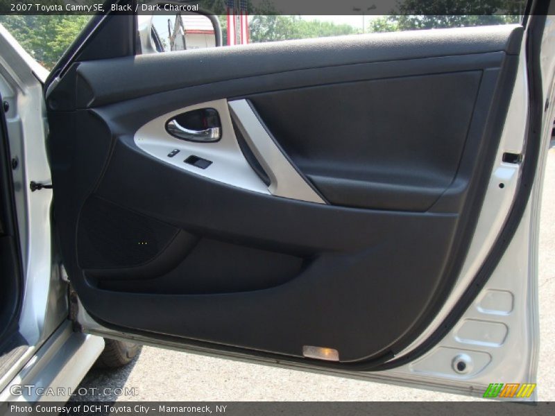 Black / Dark Charcoal 2007 Toyota Camry SE