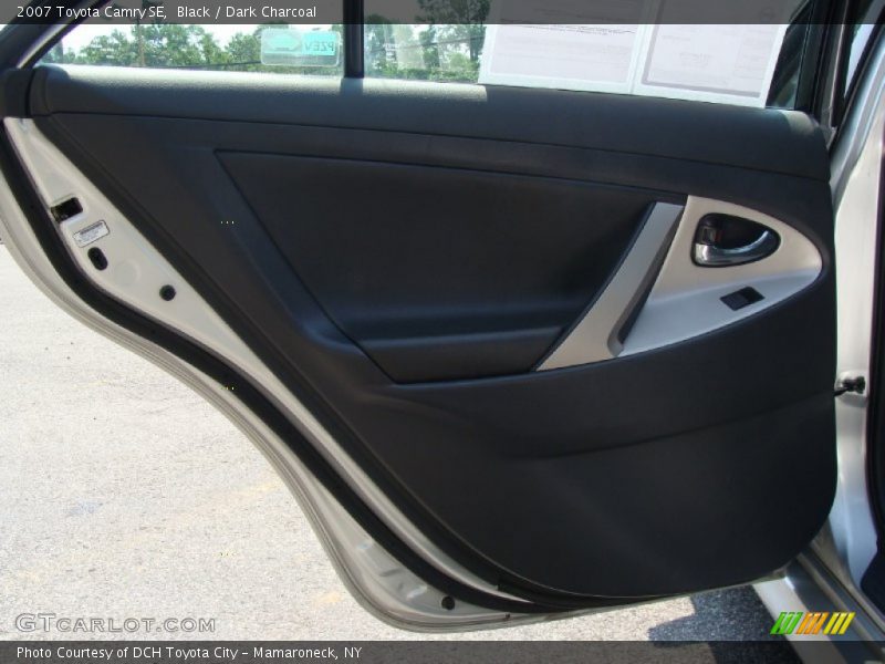 Black / Dark Charcoal 2007 Toyota Camry SE