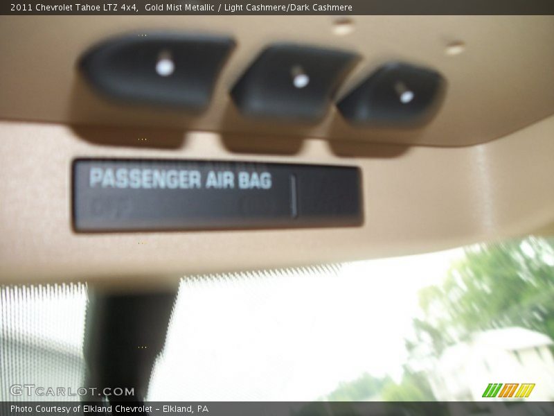 Gold Mist Metallic / Light Cashmere/Dark Cashmere 2011 Chevrolet Tahoe LTZ 4x4