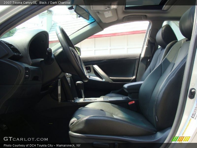 Black / Dark Charcoal 2007 Toyota Camry SE