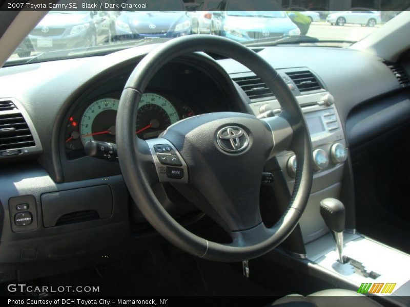 Black / Dark Charcoal 2007 Toyota Camry SE