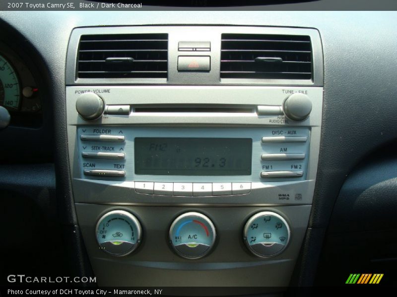 Black / Dark Charcoal 2007 Toyota Camry SE