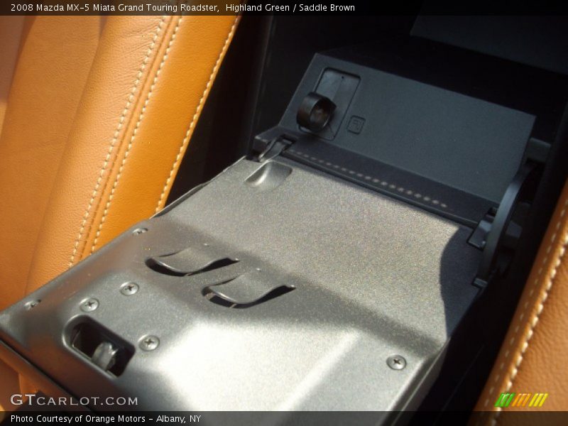 Highland Green / Saddle Brown 2008 Mazda MX-5 Miata Grand Touring Roadster