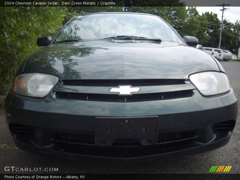 Dark Green Metallic / Graphite 2004 Chevrolet Cavalier Sedan