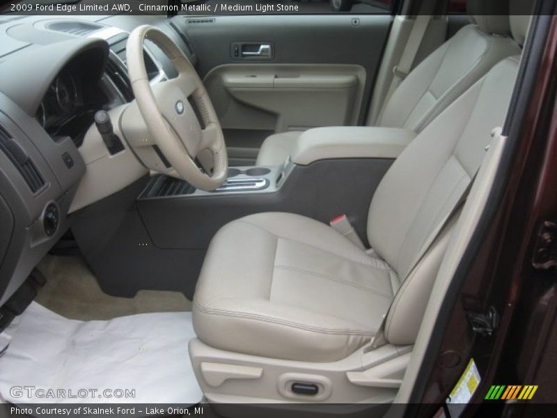 Cinnamon Metallic / Medium Light Stone 2009 Ford Edge Limited AWD