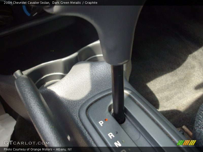 Dark Green Metallic / Graphite 2004 Chevrolet Cavalier Sedan