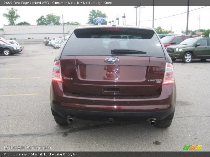 Cinnamon Metallic / Medium Light Stone 2009 Ford Edge Limited AWD