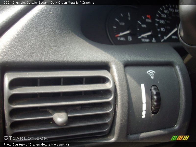 Dark Green Metallic / Graphite 2004 Chevrolet Cavalier Sedan