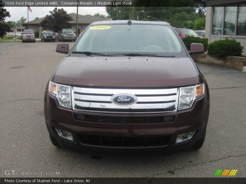 Cinnamon Metallic / Medium Light Stone 2009 Ford Edge Limited AWD