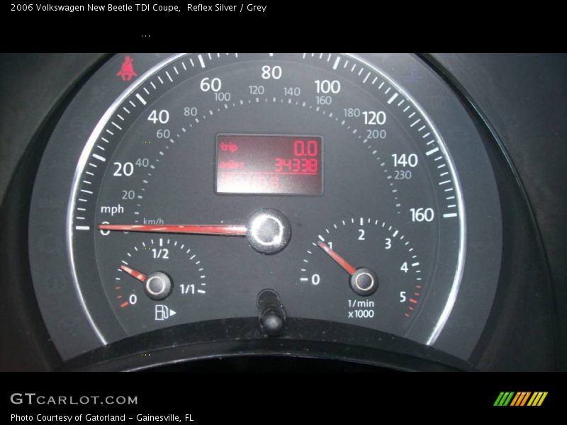 Reflex Silver / Grey 2006 Volkswagen New Beetle TDI Coupe