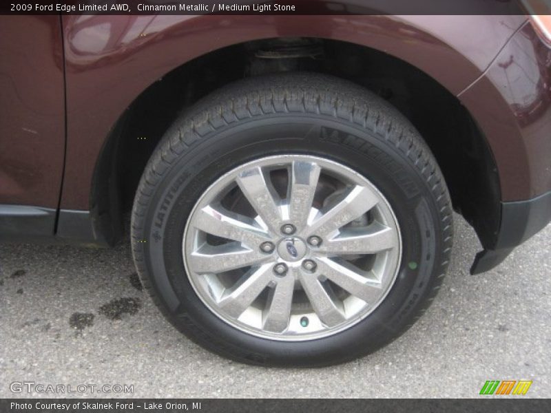 Cinnamon Metallic / Medium Light Stone 2009 Ford Edge Limited AWD