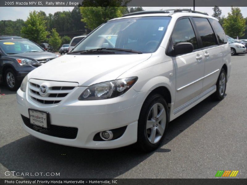 Rally White / Beige 2005 Mazda MPV ES