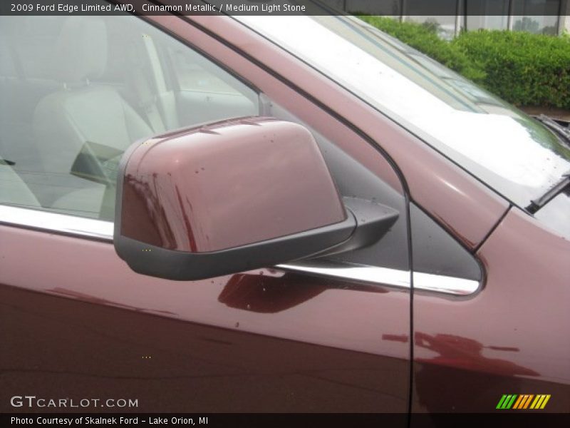 Cinnamon Metallic / Medium Light Stone 2009 Ford Edge Limited AWD